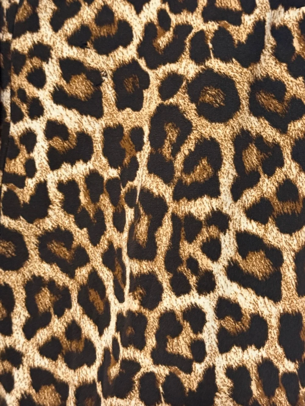 Michael Kors Leopard Print Button-Down Shirt - Brown/Black/Cream